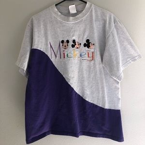 90s Mickey Unlimited Embroidered Tee
